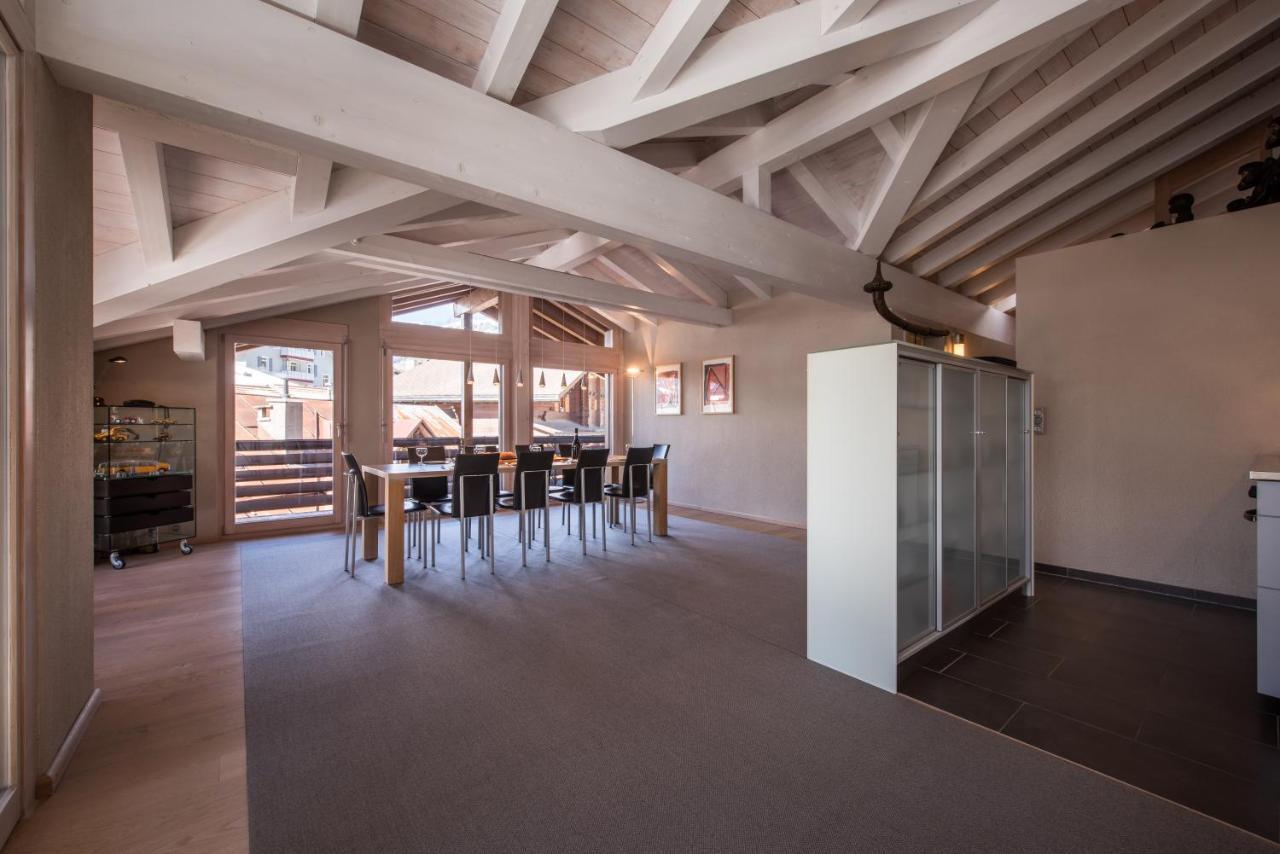 Chalet Schneehoren Penthouse Wengen Eksteriør billede