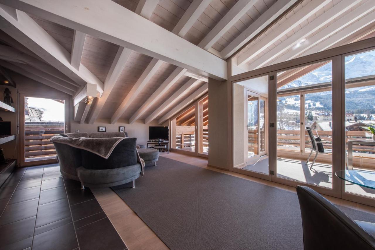 Chalet Schneehoren Penthouse Wengen Eksteriør billede